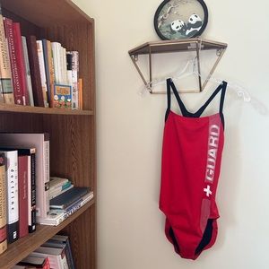Nike Lifeguard Red One piece